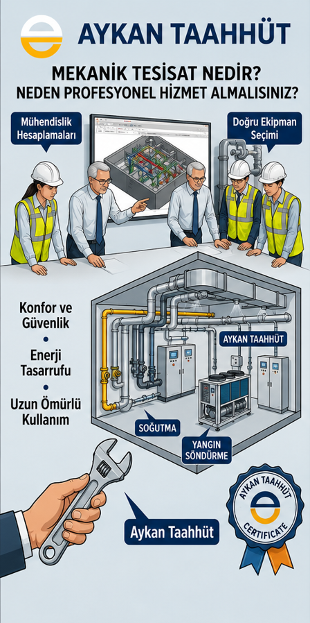 Mekanik Tesisat Nedir? Neden Profesyonel Hizmet Almalısınız?